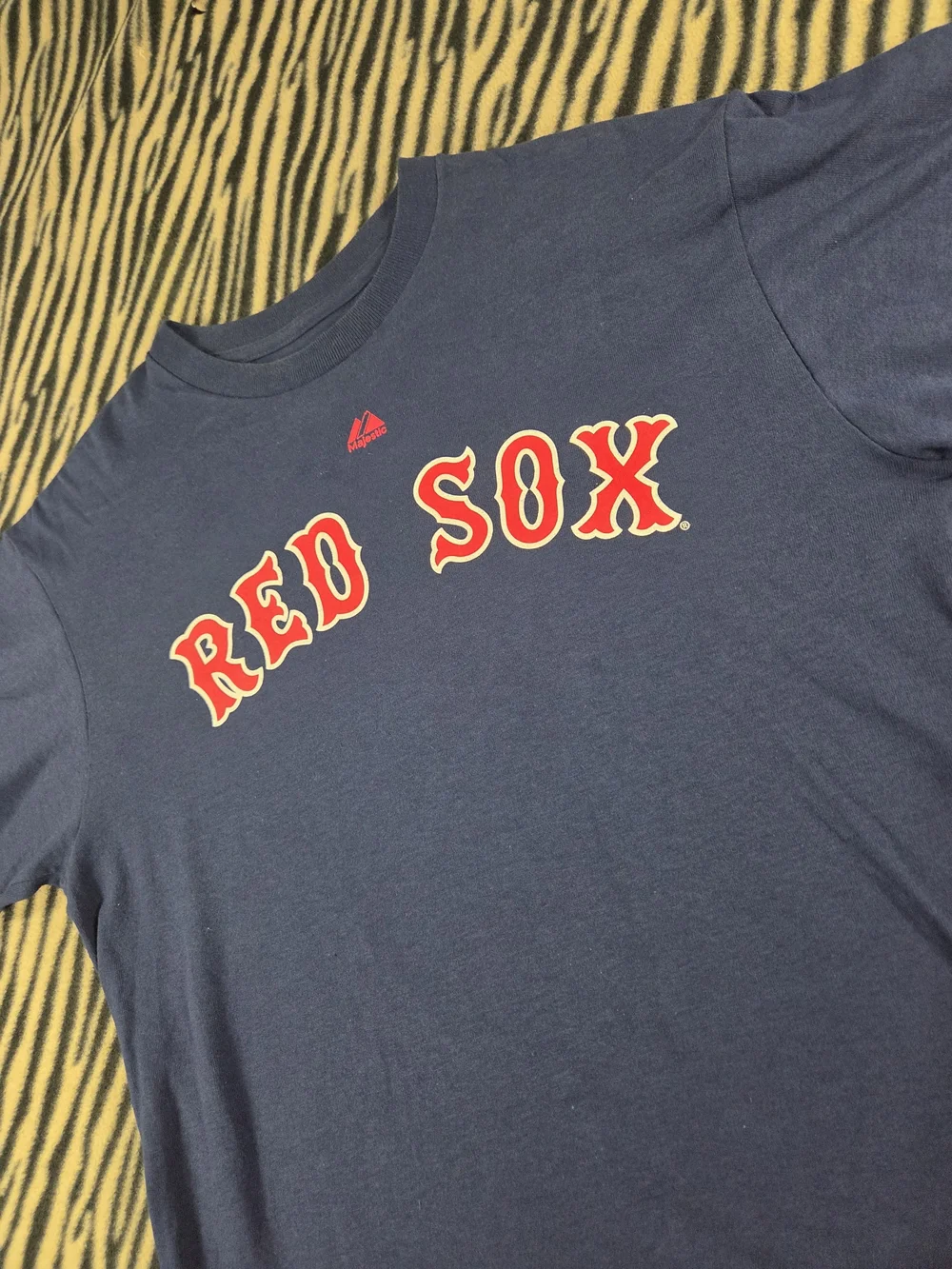 Majestic Boston Red Sox Grandpa #1 Navy T-Shirt M